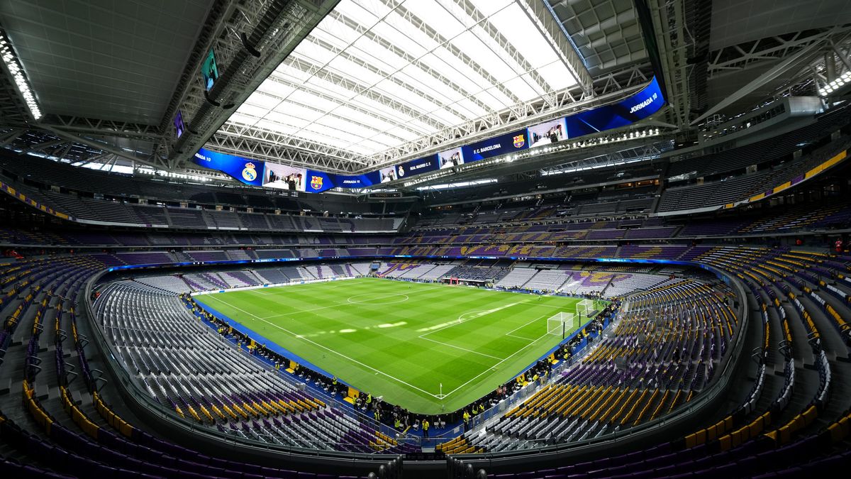Stadion Realu Madrid se na Vánoce promění v zábavní park